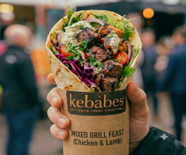 Mixed Grill Feast (Chicken & Lamb) Wrap