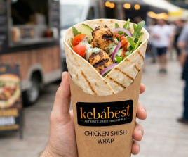 Chicken Shish Wrap
