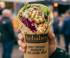 Halloumi Wrap